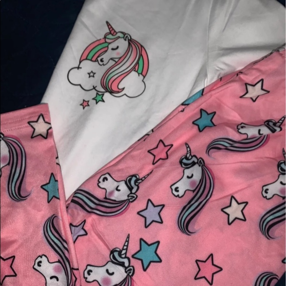 🦄KIDS 3 pc UNICORN 🦄 SET👚